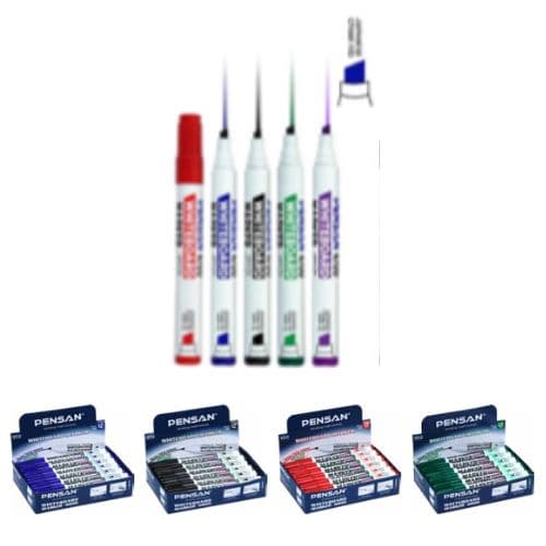 PENSAN Marqueur WHITEBOARD MARKER, 12 stylos